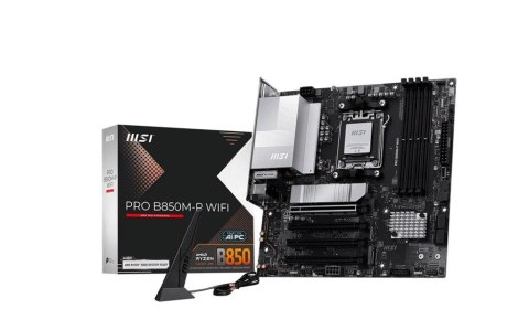 Płyta główna PRO B850M-P WIFI AM5 4DDR5 ATX Płyta główna PRO B850M-P WIFI AM5 4DDR5 ATX