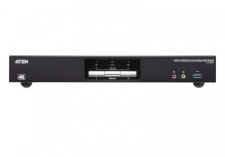 Przełącznik 2-portowy KVMP USB 3.0 DisplayPort 4K Dual Display