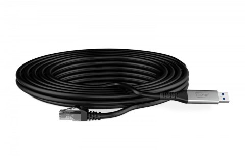 Kabel adapter USB-A - RJ45 Kat. 6A S/FTP, 1 Gbit/s, USB 3.2 Gen1, LSZH, 2m Kabel adapter USB-A - RJ45 Kat. 6A S/FTP, 1 Gbit/s, USB 3.2 Gen1, LSZH, 2m