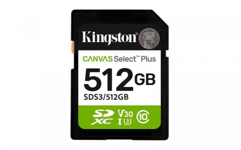Karta pamięci SD 512GB Canvas Select Plus Gen3 150MB/s Karta pamięci SD 512GB Canvas Select Plus Gen3 150MB/s