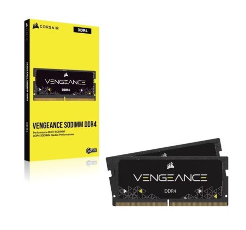 Pamięć DDR4 Vengeance 16GB/3000 (2x8GB) CL22 SODIMM Pamięć DDR4 Vengeance 16GB/3000 (2x8GB) CL22 SODIMM
