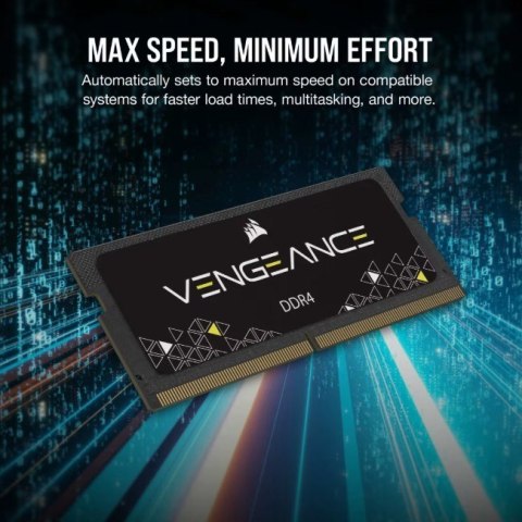 Pamięć DDR4 Vengeance 16GB/3000 (2x8GB) CL22 SODIMM Pamięć DDR4 Vengeance 16GB/3000 (2x8GB) CL22 SODIMM