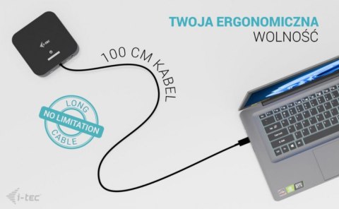 Stacja dokująca USB-C Dual HDMI Power Delivery 100W Stacja dokująca USB-C Dual HDMI Power Delivery 100W
