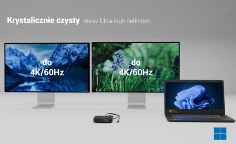 Stacja dokująca USB-C Dual HDMI Power Delivery 100W Stacja dokująca USB-C Dual HDMI Power Delivery 100W