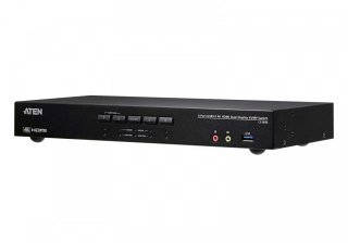 *4-Port USB3.0 4K HDMI Dual Display KVMP Switch