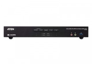 *4-Port USB3.0 4K HDMI Dual Display KVMP Switch