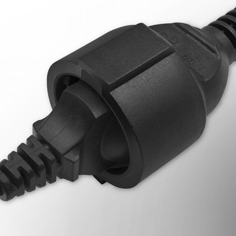 Adapter IEC 320 C14 / FRENCH | 0.15m Adapter IEC 320 C14 / FRENCH | 0.15m