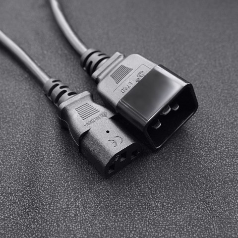 Kabel zasilający do UPS | C20/C13 | 1.2m Kabel zasilający do UPS | C20/C13 | 1.2m