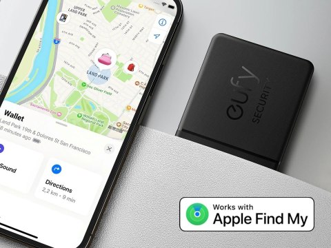 Lokalizator GPS Eufy Smart Tracker Card, czarny