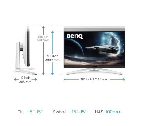 Monitor 32 cale EX321UX 4K LED 1ms/IPS/144Hz/Gaming Monitor 32 cale EX321UX 4K LED 1ms/IPS/144Hz/Gaming
