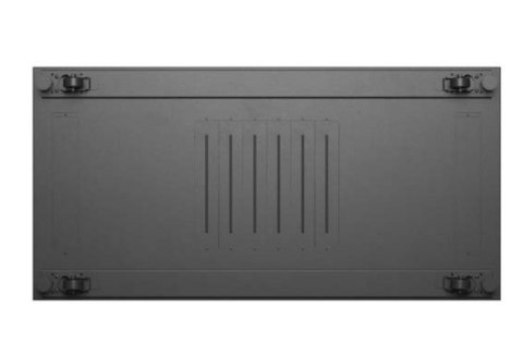 Szafa instalacyjna rack stojąca 19" 22U 600x1200 czarna drzwi perforowane (flat pack)
