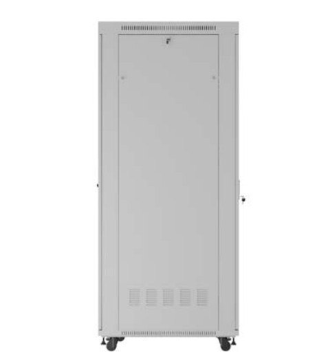 Szafa instalacyjna rack stojąca 47U 800x1000 szara drzwi przeszkolne LCD ( flat pack) V2 Szafa instalacyjna rack stojąca 47U 800x1000 szara drzwi przeszkolne LCD ( flat pack) V2