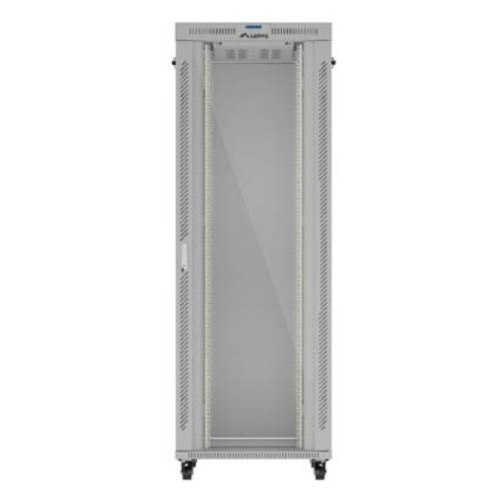 Szafa instalacyjna rack stojąca 47U 800x1000 szara drzwi przeszkolne LCD ( flat pack) V2 Szafa instalacyjna rack stojąca 47U 800x1000 szara drzwi przeszkolne LCD ( flat pack) V2