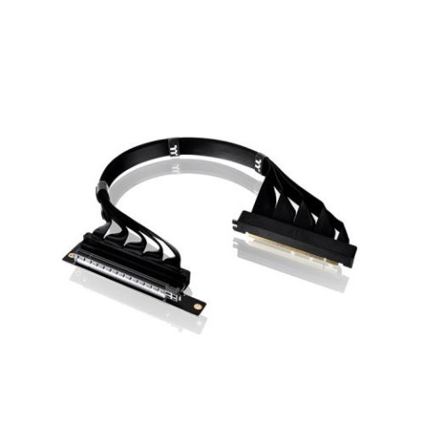 Taśma Riser - PCI- E 4.0 x16 Extender - 400 mm Dual 90° Taśma Riser - PCI- E 4.0 x16 Extender - 400 mm Dual 90°