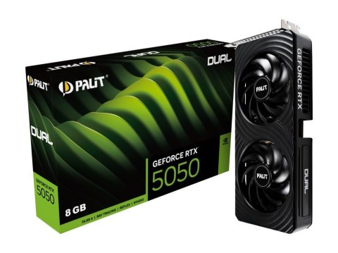 Karta graficzna GeForce RTX 5050 DUAL 8GB GDDR6 128bit 3DP/HDMI