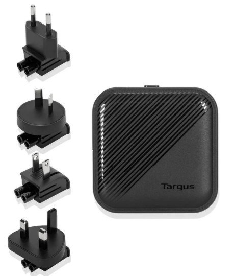Ładowarka 65W GaN Wall Czarna