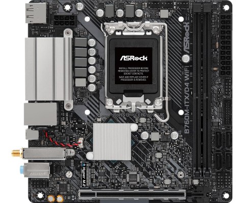 Płyta główna B760M-ITX D4 WIFI s1700 2DDR4 mITX M.2 USB-C