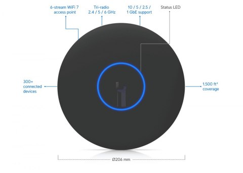 Punkt dostępowy WiFi 7, U7-Pro-XG-B
