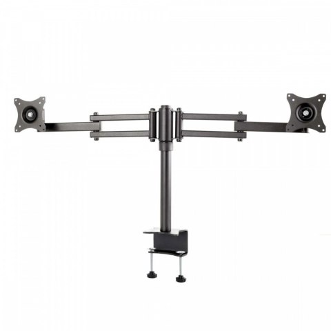Uchwyt biurkowy Dual monitor 75x75 20KG 360ST SV06