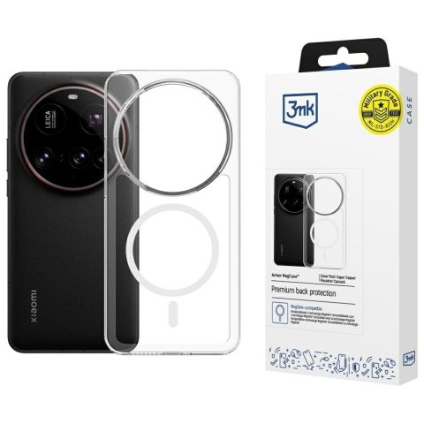 Etui Armor MagCase do Xiaomi 15 Ultra MagSafe przezroczyste