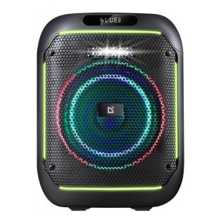 Głośnik bluetooth BOOMER 65W czarny podświetlenie LED