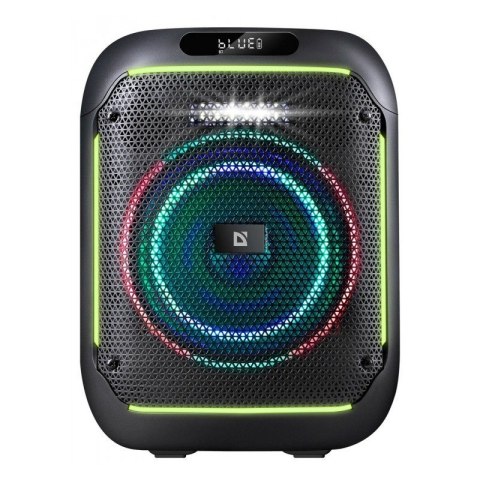 Głośnik bluetooth BOOMER 65W czarny podświetlenie LED