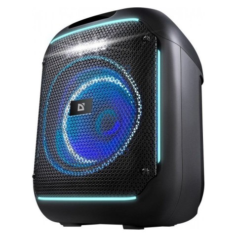 Głośnik bluetooth BOOMER 65W czarny podświetlenie LED