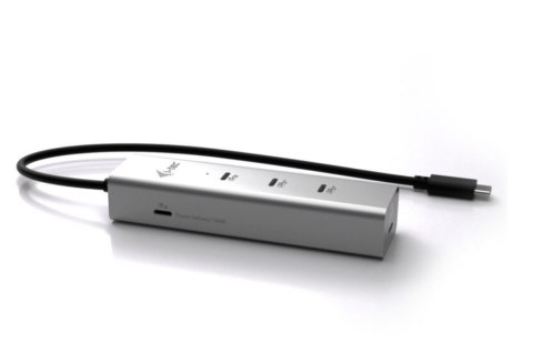 HUB USB-C Charging Metal 5 port with USB-C video 8K + Power Delivery 85W