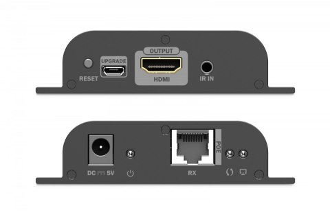 Przedłużacz (extender) po skrętce kat.6 HDMI 4K/60Hz przez IP 1G lub do 120m/200m z PoE - dodatkowy odbiornik do DS-55353