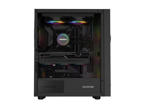 Chłodzenie wodne HYDRIA GENESIS 240 ARGB czarne