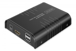 Przedłużacz (extender) po skrętce kat.6 HDMI 4K/60Hz z KVM USB 2.0 przez IP 1G lub do 120m/200m - dodatkowy odbiornik do DS-5535