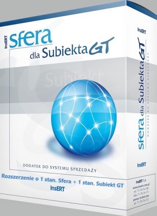 *Sfera dla Subiekta GT rozsz.1+1 stan. SFSGT1+1
