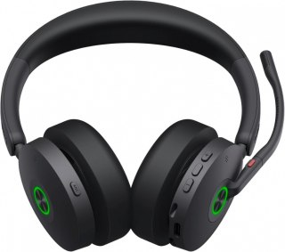 Słuchawki bezprzewodowe BH74 czarne +stand USB-C/A 1208682