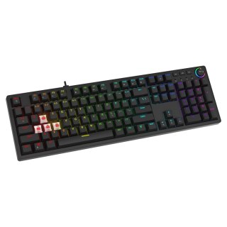 Klawiatura mechaniczna STYX Outemu Red Hot Swap RGB