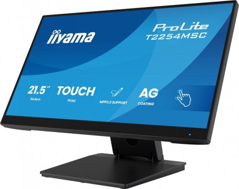 Monitor 24 cale T2254MSC-B2AG POJ.10PKT.IPS,POWŁOKA AG, 300cd, FHD, HDMI,DP,2xUSB,7H
