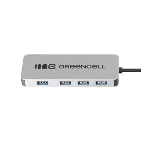 HUB USB-C Basic USB-A do 4x USB-A 3.0