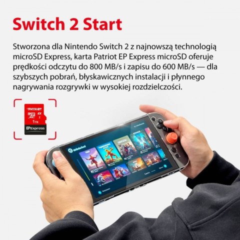 Karta microSDXC 256GB Express 800/600MB/s Nintendo Switch 2
