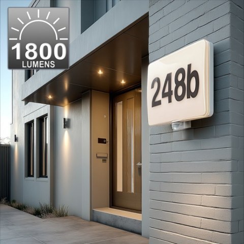Lampa LED MCE466 nr dom czujnik PIR