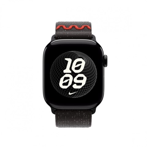 Opaska sportowa Nike w kolorze nocnej czerni do koperty 42 mm