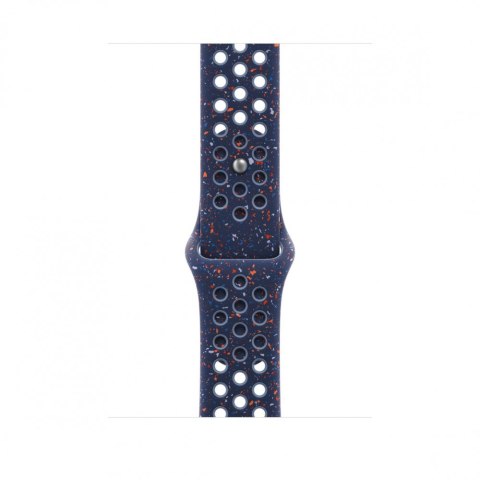 Pasek sportowy Nike w kolorze Blue Ribbon do koperty 46 mm - rozmiar M/L