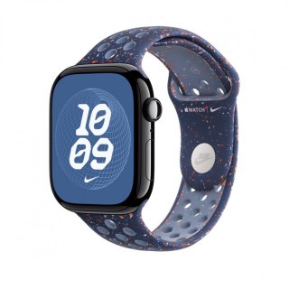 Pasek sportowy Nike w kolorze Blue Ribbon do koperty 46 mm - rozmiar M/L