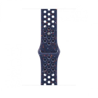 Pasek sportowy Nike w kolorze Blue Ribbon do koperty 46 mm - rozmiar S/M