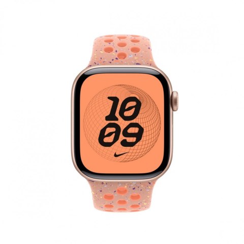 Pasek sportowy Nike w kolorze alpejskiego różu do koperty 42 mm - rozmiar S/M