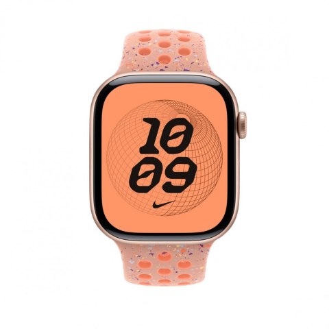 Pasek sportowy Nike w kolorze alpejskiego różu do koperty 46 mm - rozmiar M/L