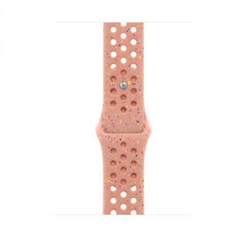 Pasek sportowy Nike w kolorze alpejskiego różu do koperty 46 mm - rozmiar S/M