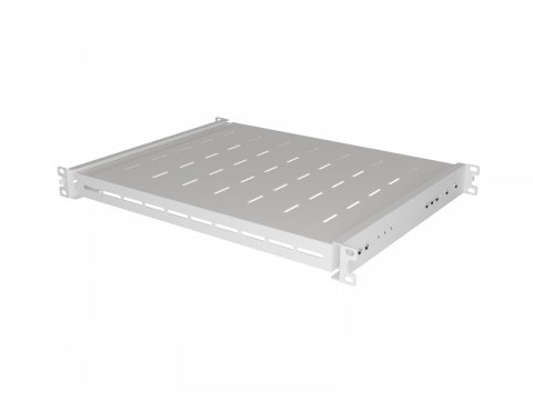 Półka wysuwana do szaf rack 19 cali 350mm szara