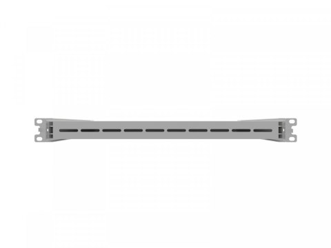 Półka wysuwana do szaf rack 19 cali 500mm szara