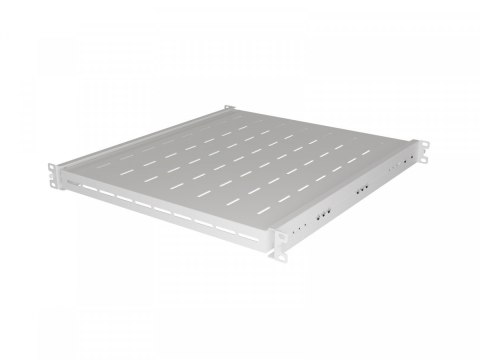 Półka wysuwana do szaf rack 19 cali 500mm szara
