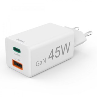 Ładowarka sieciowa mini 45W GaN PD/QC