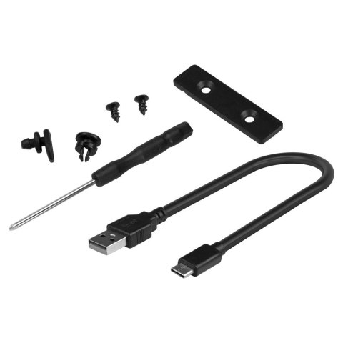 Obudowa na dysk zewnętrzny M.2 SSD NVMe & NGFF Combo AK-84